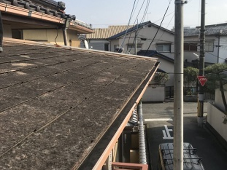 堺市にてパナソニック製雨樋を使用した雨樋交換
